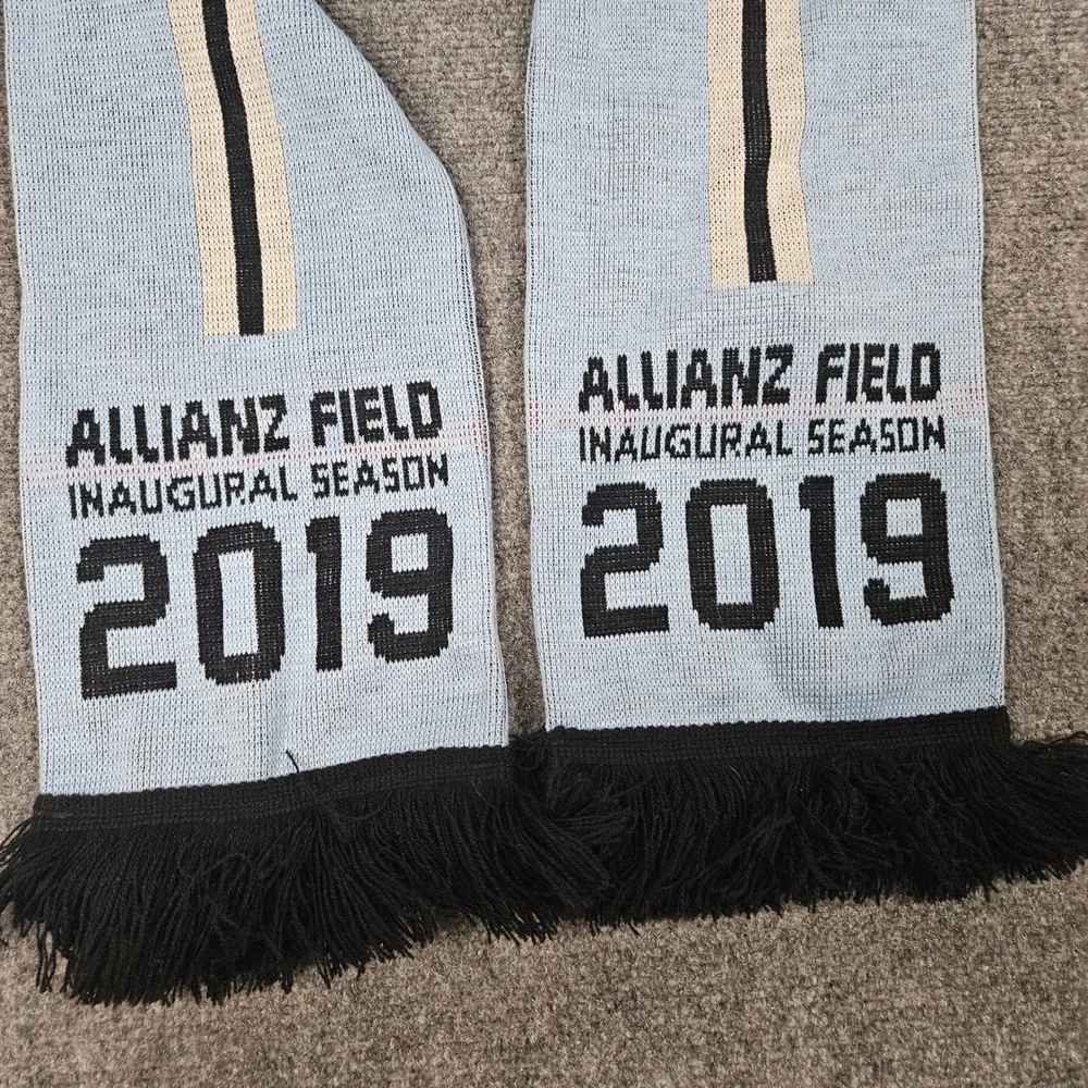 Minnesota United FC‎ Scarf Blue Loons 2019 Allianz Field Inaugural Season